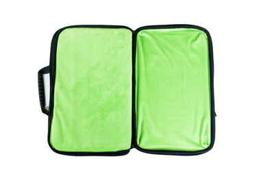 Hard Shell Marker Case - Carbon - Black With Green Liner — alternate view 4