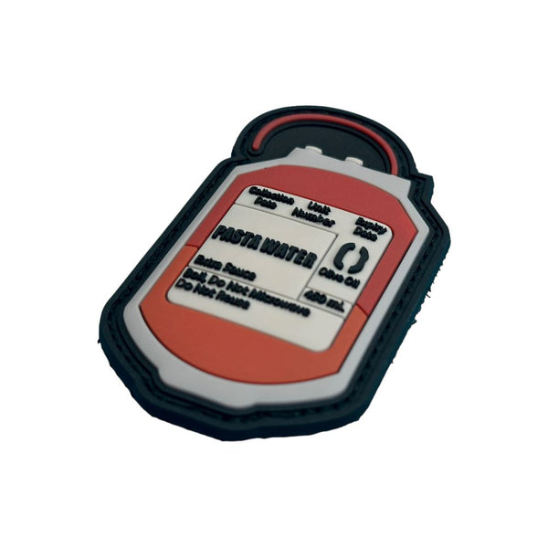 Patch Panel Pasta Water Patch + Sticker — alternate view 3