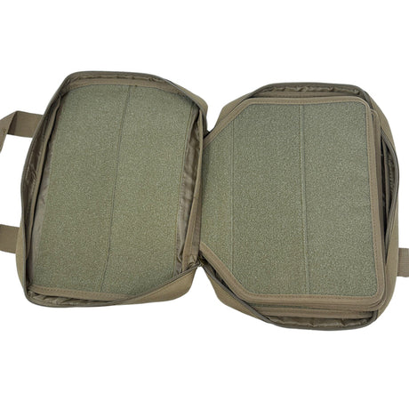 Zip Up Patch Bag - 5 Double Sided Pages - Multiple Colors – Olive Drab — alternate view 3