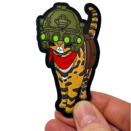 Patch Panel Patriot Pets - Dot the tactical Lawn Leopard Patch + Sticker — alternate view 2