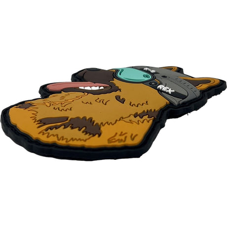 Patch Panel Patriot Pets - Rex the tactical German Shepherd Patch + Sticker — alternate view 3