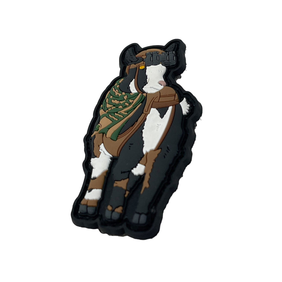 Patch Panel Patriot Pets - Steve the Tactical Goat Patch + Sticker — alternate view 3