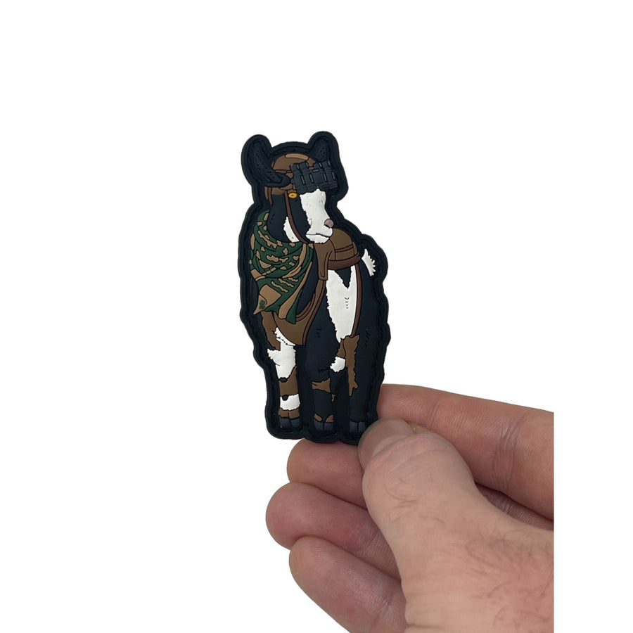 Patch Panel Patriot Pets - Steve the Tactical Goat Patch + Sticker — alternate view 2