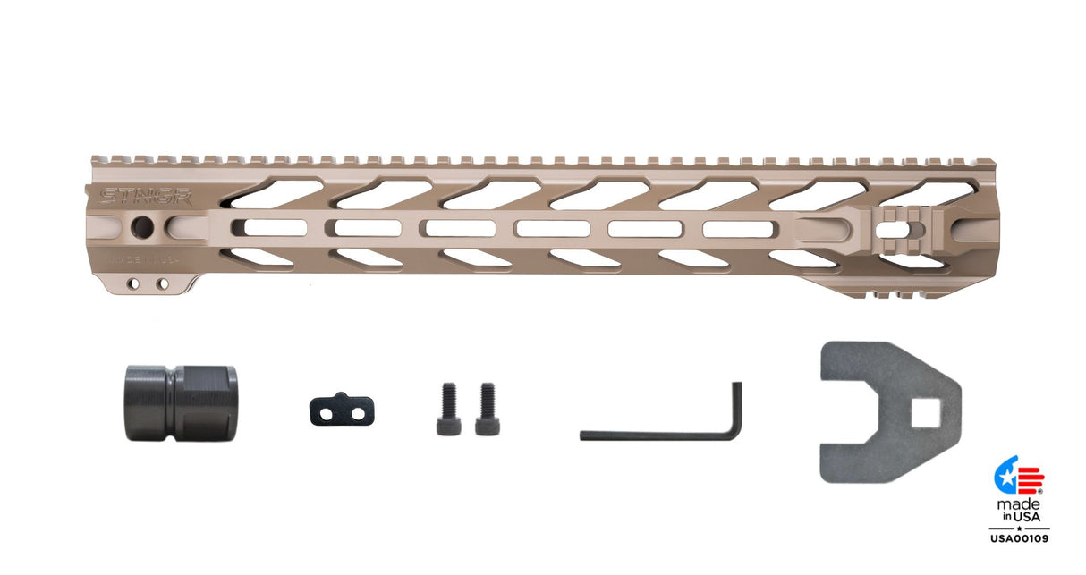 STNGR RPTR® M-LOK Free Float AR-15 Handguard — alternate view 17