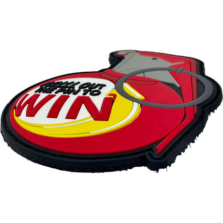 Pull the pin to win Patch + Sticker — alternate view 3