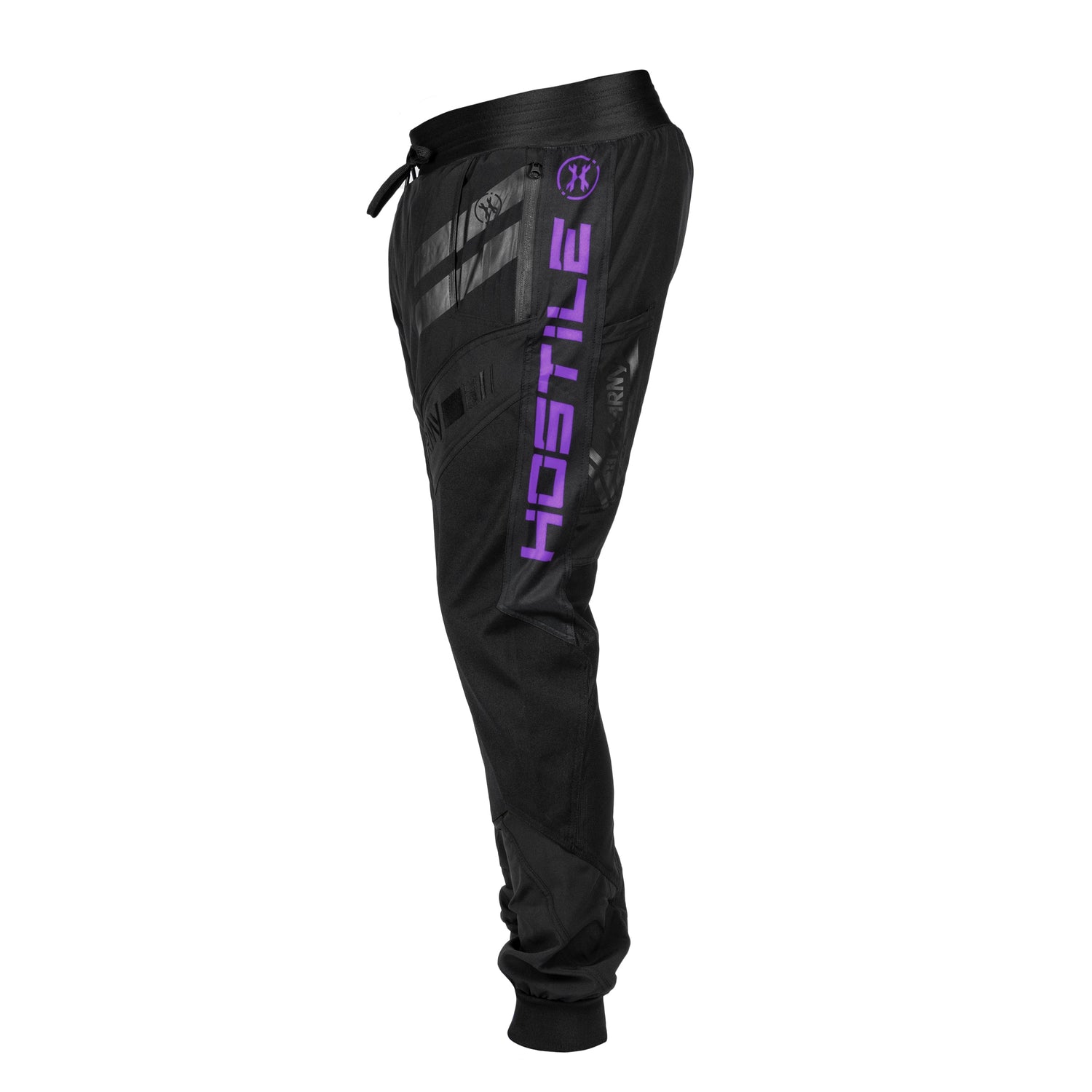 Hostile® - TRK AIR Jogger Pants - Purple – Large (Size 30-34) — alternate view 3