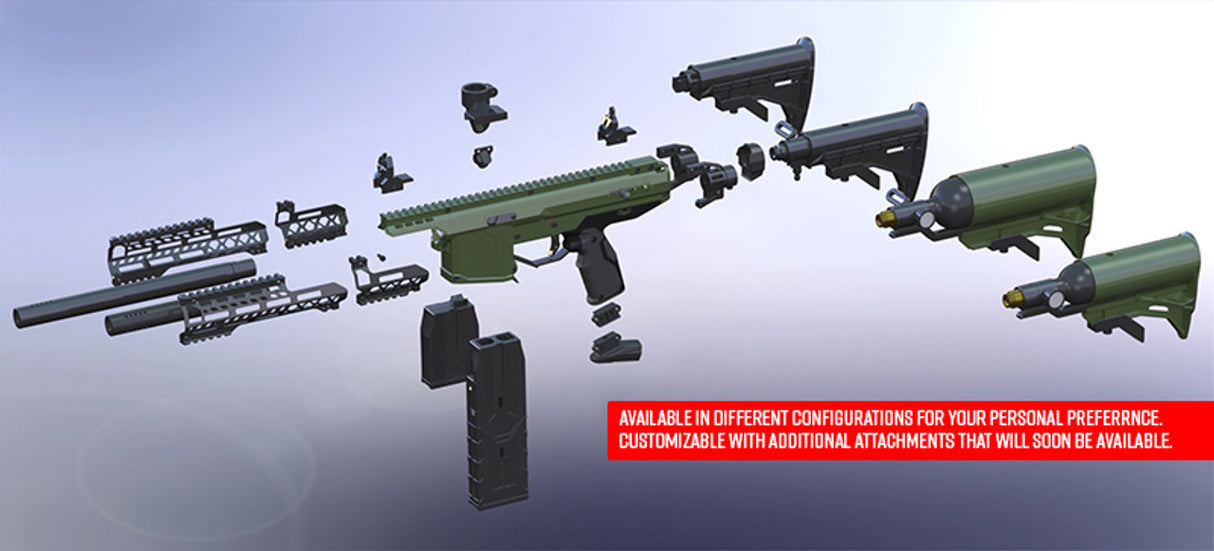 Valken Ripsaw ATG Sierra Paintball Gun — alternate view 5
