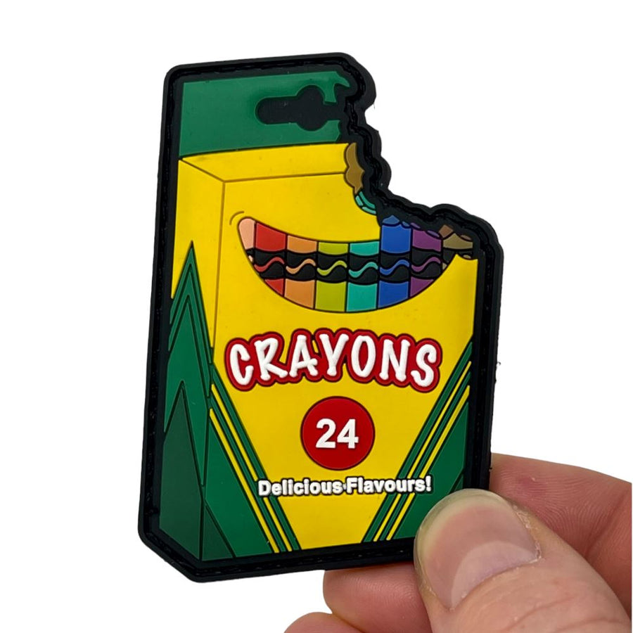 Standard Issue Crayons Patch + Sticker — alternate view 2
