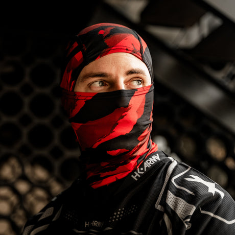 Hostile® Balaclava - Tiger Red — alternate view 6
