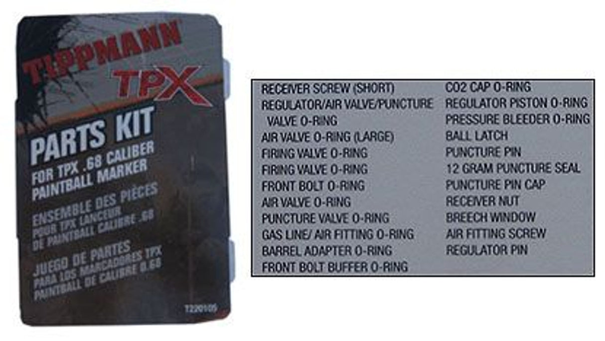 TiPX Pistol/TCR Basics Parts Kit — alternate view 2