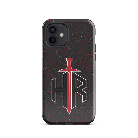 HRTI Tough Case for iPhone® – Black-on-Black – Matte — alternate view 10