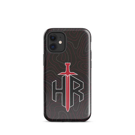 HRTI Tough Case for iPhone® – Black-on-Black – Matte — alternate view 8