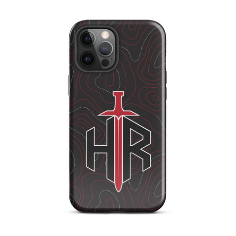 HRTI Tough Case for iPhone® – Black-on-Black – Matte — alternate view 14
