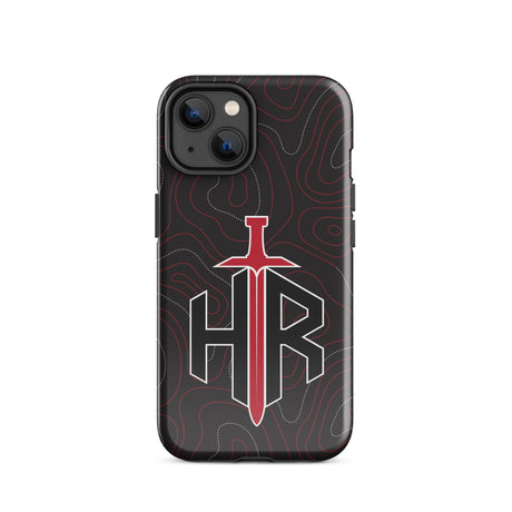 HRTI Tough Case for iPhone® – Black-on-Black – Matte — alternate view 24