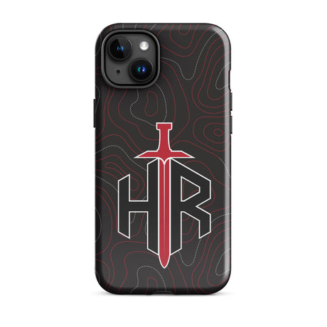HRTI Tough Case for iPhone® – Black-on-Black – Matte — alternate view 34