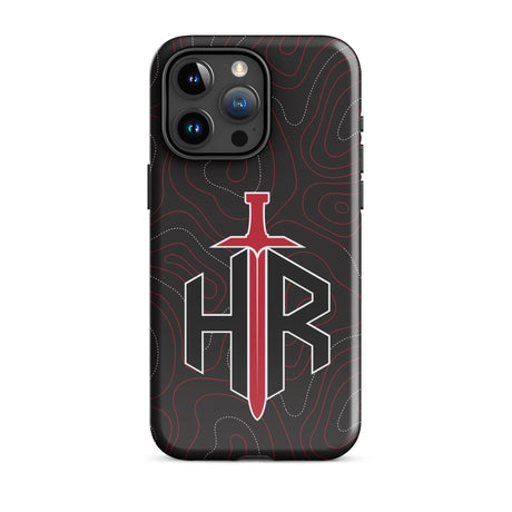 HRTI Tough Case for iPhone® – Black-on-Black – Matte — alternate view 38