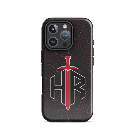 HRTI Tough Case for iPhone® – Black-on-Black – Matte — alternate view 44