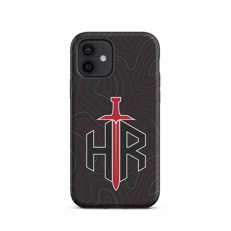 HRTI Tough Case for iPhone® – Black-on-Black – Glossy — alternate view 11