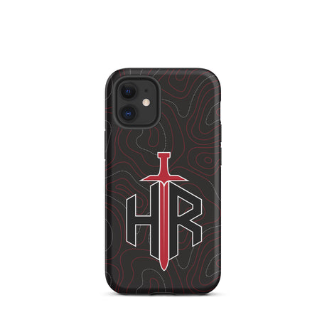 HRTI Tough Case for iPhone® – Black-on-Black – Glossy — alternate view 9