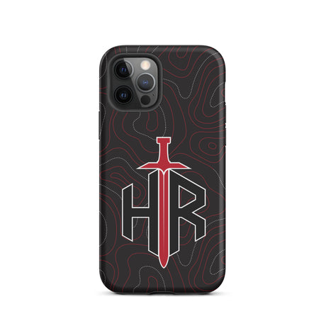 HRTI Tough Case for iPhone® – Black-on-Black – Glossy — alternate view 13
