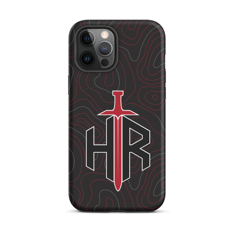 HRTI Tough Case for iPhone® – Black-on-Black – Glossy — alternate view 15