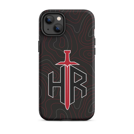 HRTI Tough Case for iPhone® – Black-on-Black – Glossy — alternate view 27