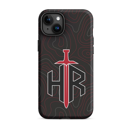 HRTI Tough Case for iPhone® – Black-on-Black – Glossy — alternate view 35