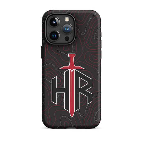 HRTI Tough Case for iPhone® – Black-on-Black – Glossy — alternate view 39