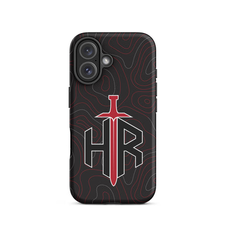 HRTI Tough Case for iPhone® – Black-on-Black – Glossy — alternate view 41
