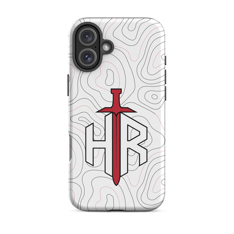 HRTI Tough Case for iPhone® – White-on-White – Glossy — alternate view 43