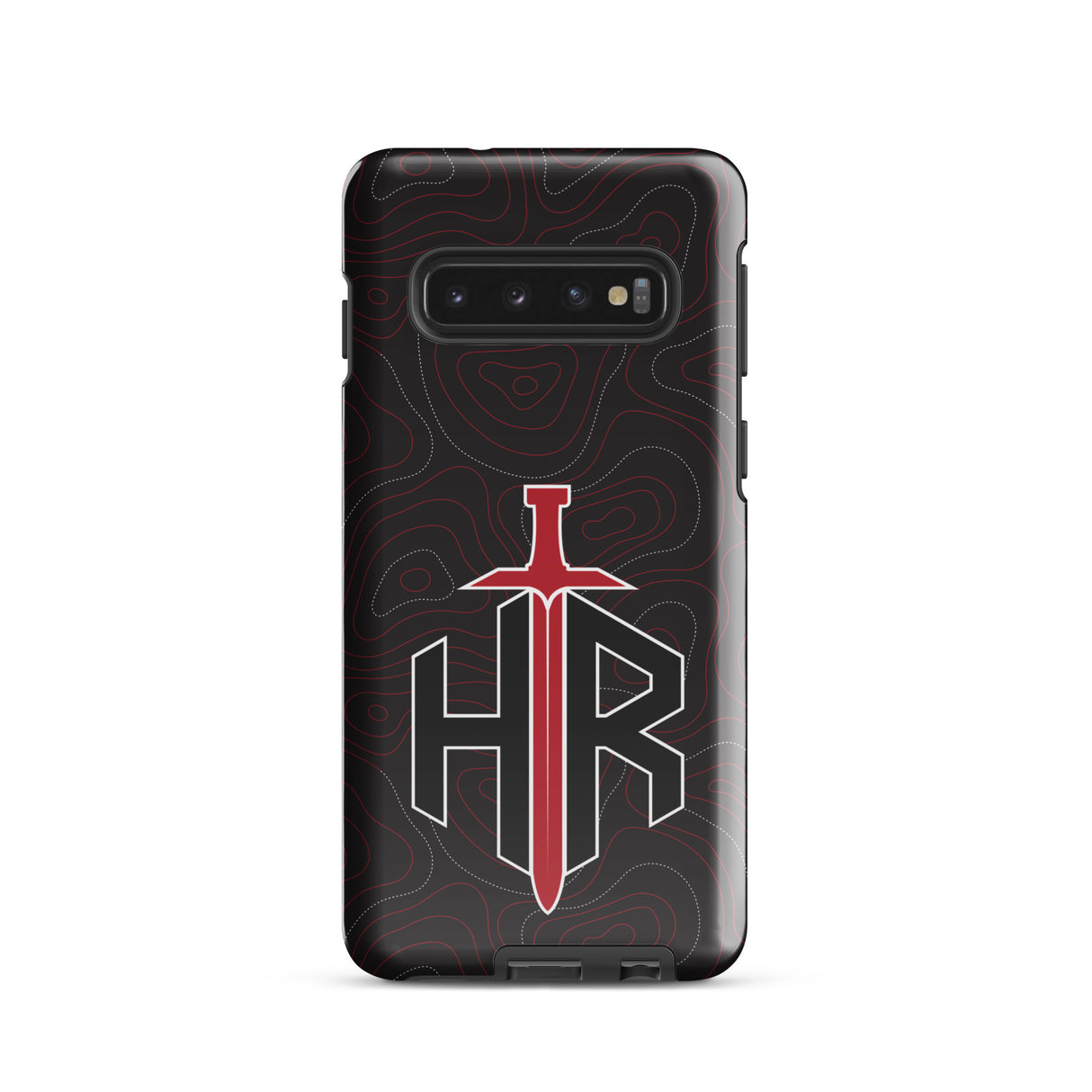 HRTI Black-on-Black Tough Case for Samsung® – Matte — alternate view 2