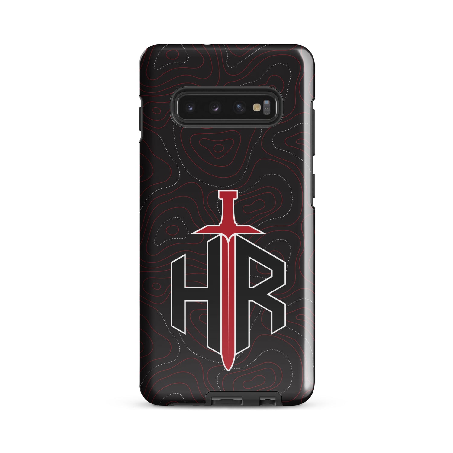 HRTI Black-on-Black Tough Case for Samsung® – Matte — alternate view 6