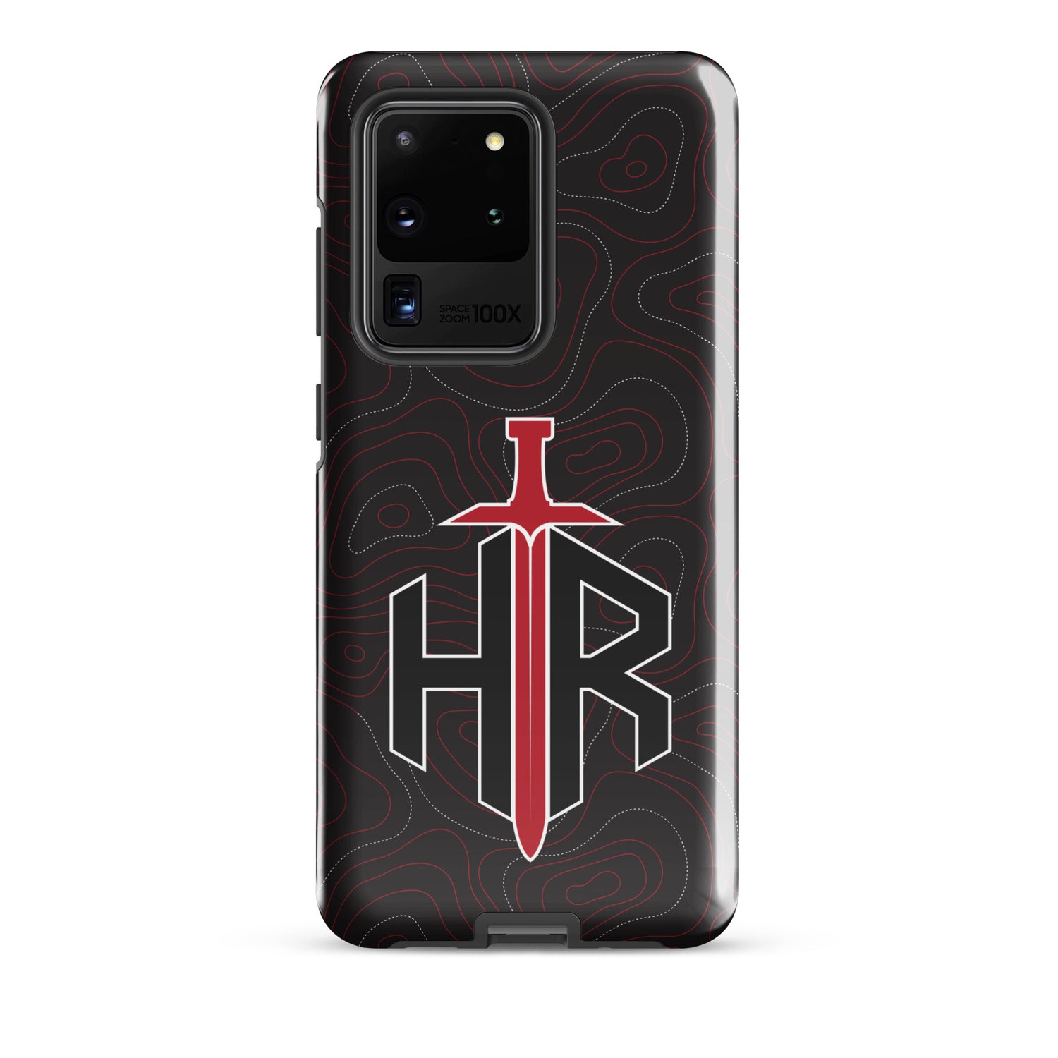 HRTI Black-on-Black Tough Case for Samsung® – Matte — alternate view 14