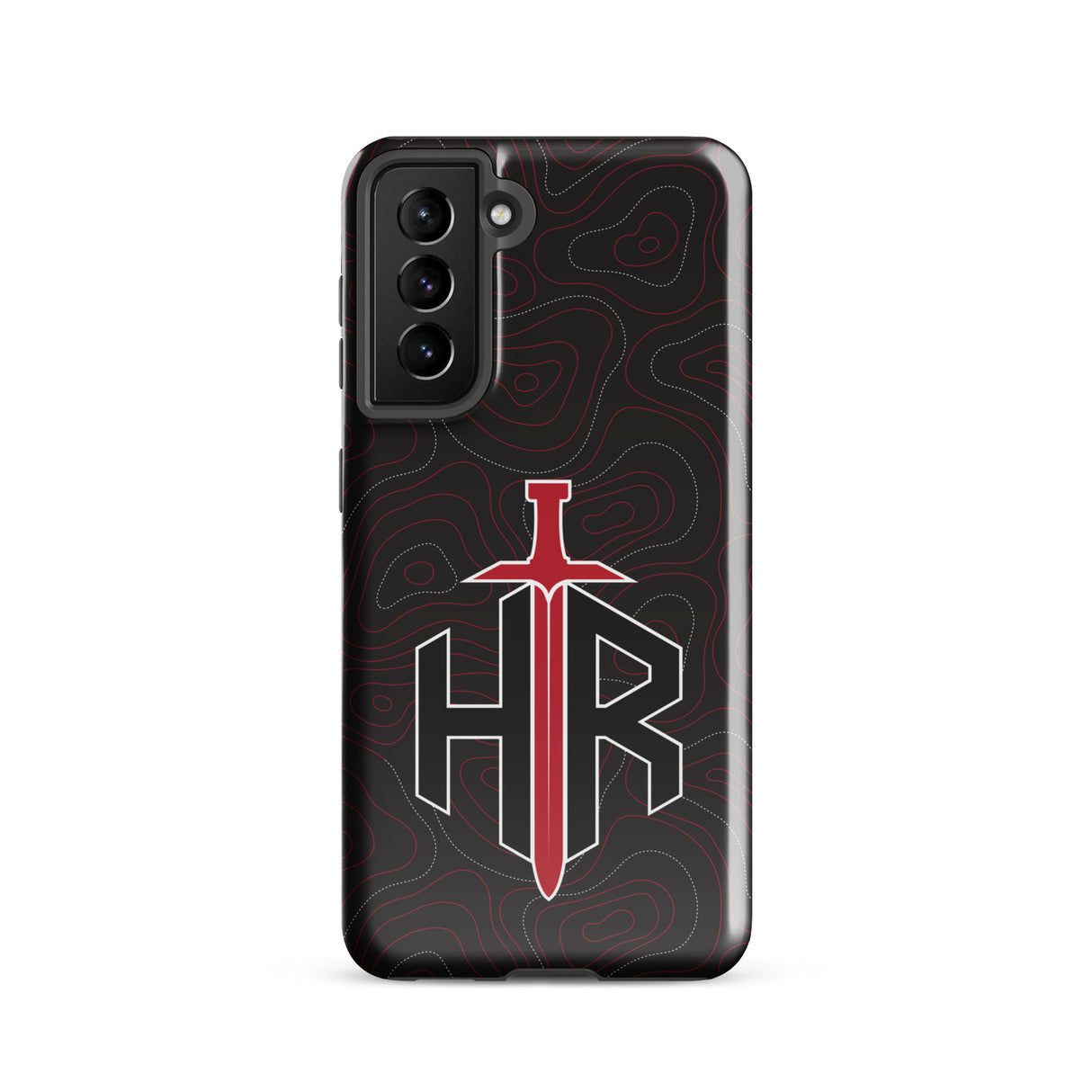HRTI Black-on-Black Tough Case for Samsung® – Matte — alternate view 16