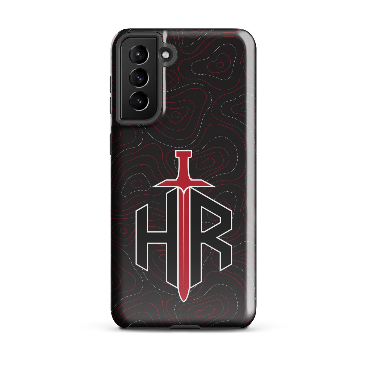 HRTI Black-on-Black Tough Case for Samsung® – Matte — alternate view 18
