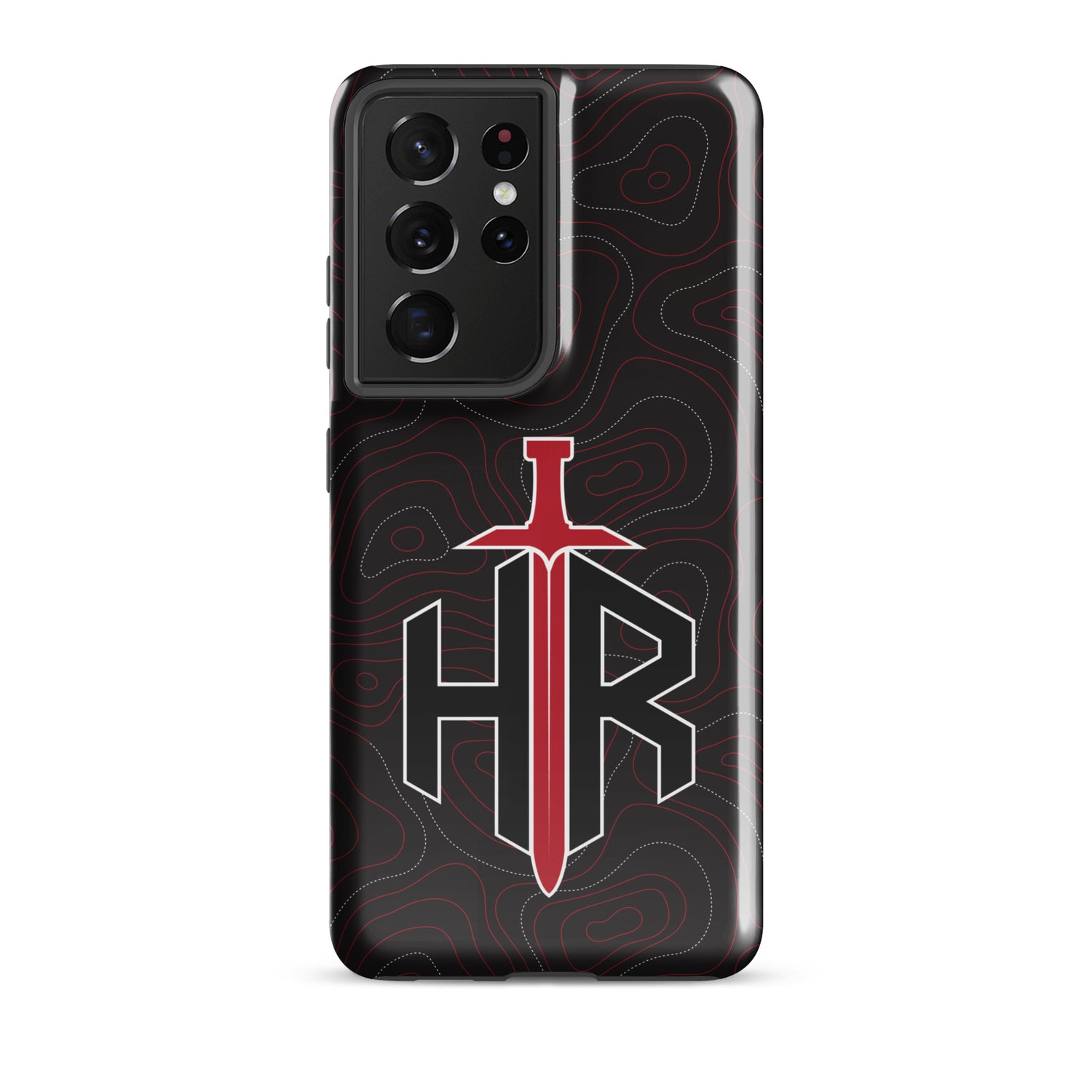 HRTI Black-on-Black Tough Case for Samsung® – Matte — alternate view 20