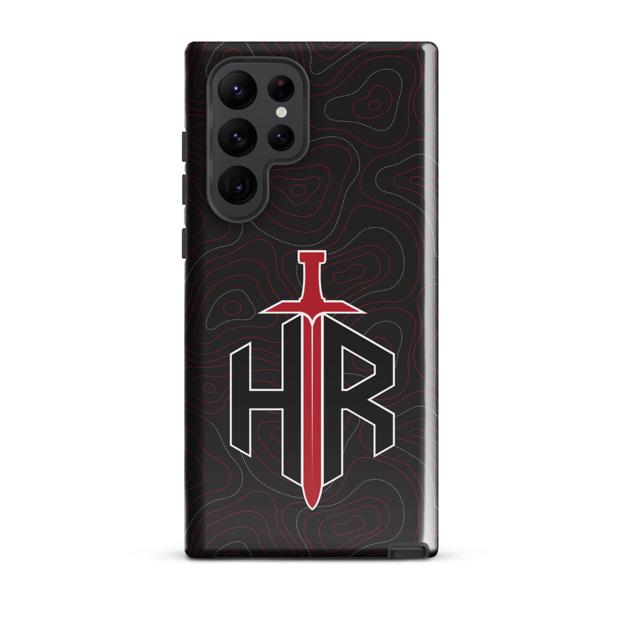 HRTI Black-on-Black Tough Case for Samsung® – Matte — alternate view 28