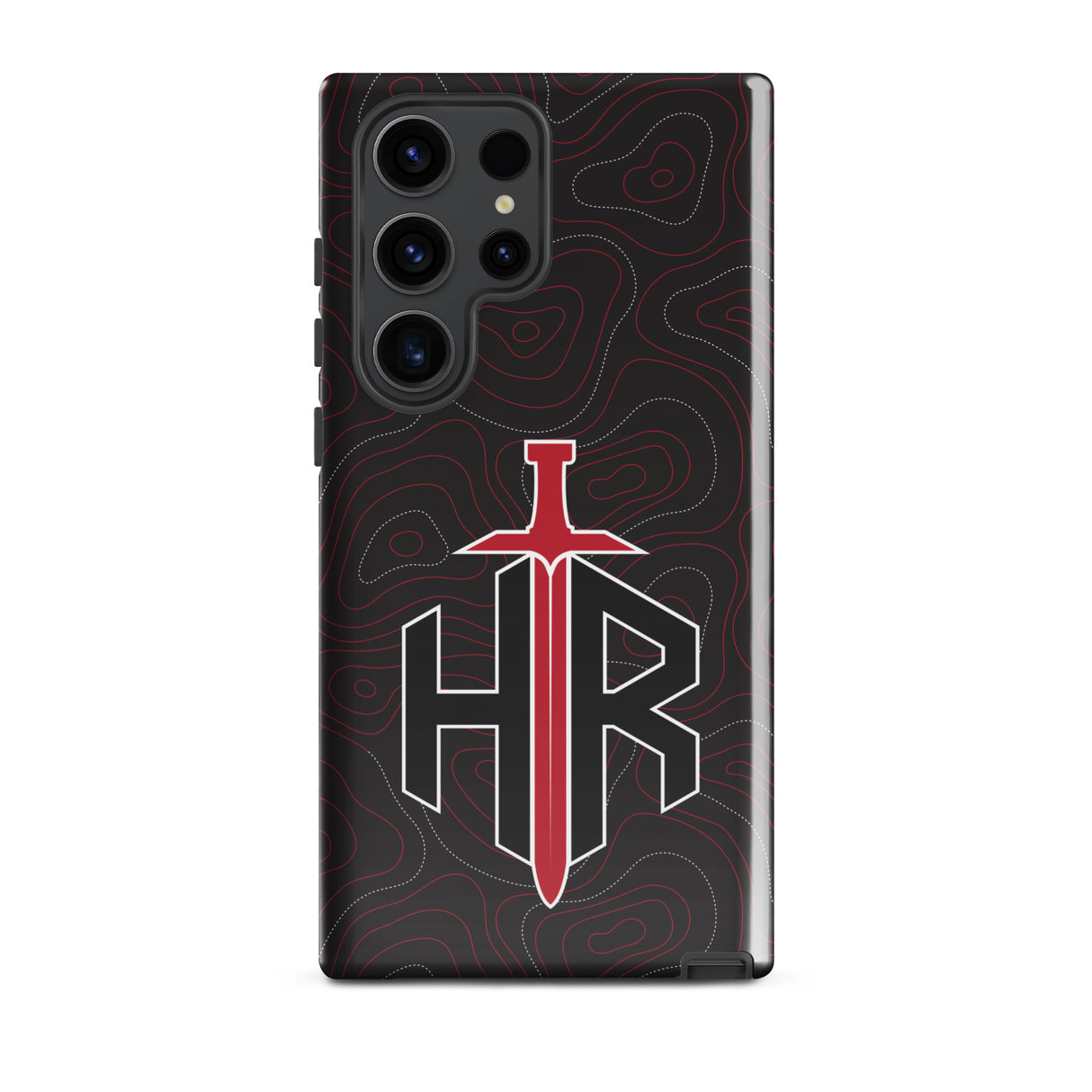 HRTI Black-on-Black Tough Case for Samsung® – Matte — alternate view 34