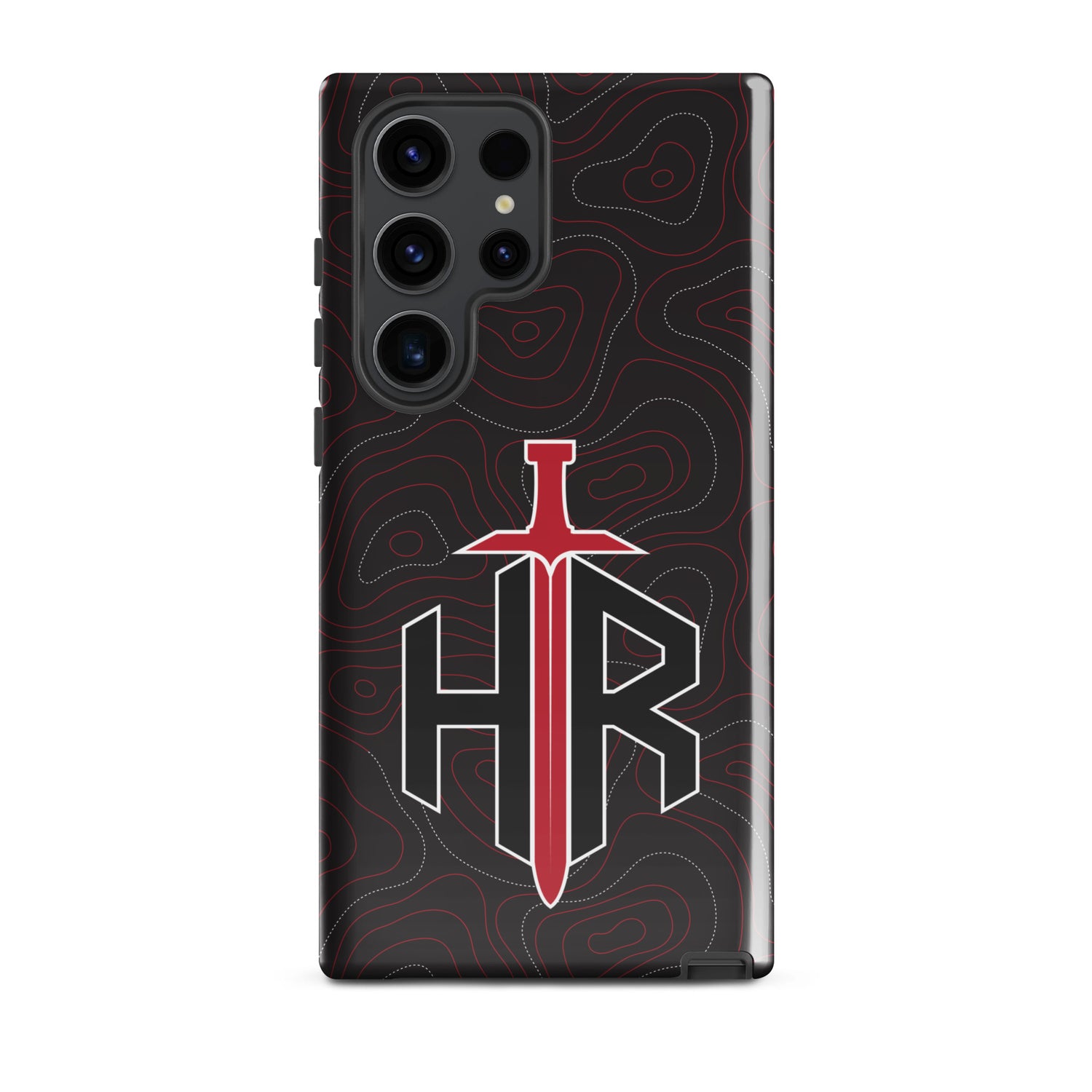 HRTI Black-on-Black Tough Case for Samsung® – Matte — alternate view 34