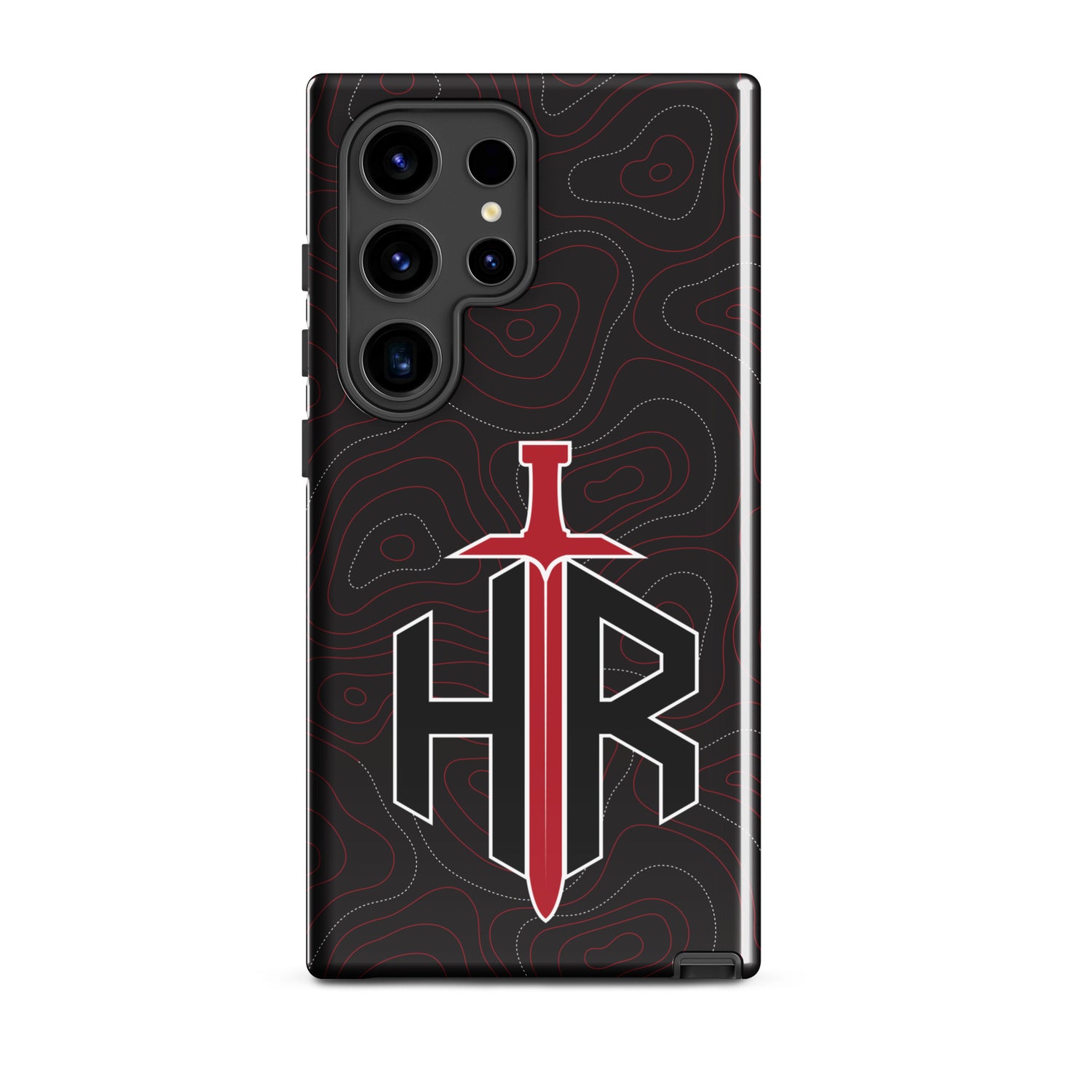HRTI Black-on-Black Tough Case for Samsung® – Matte — alternate view 40