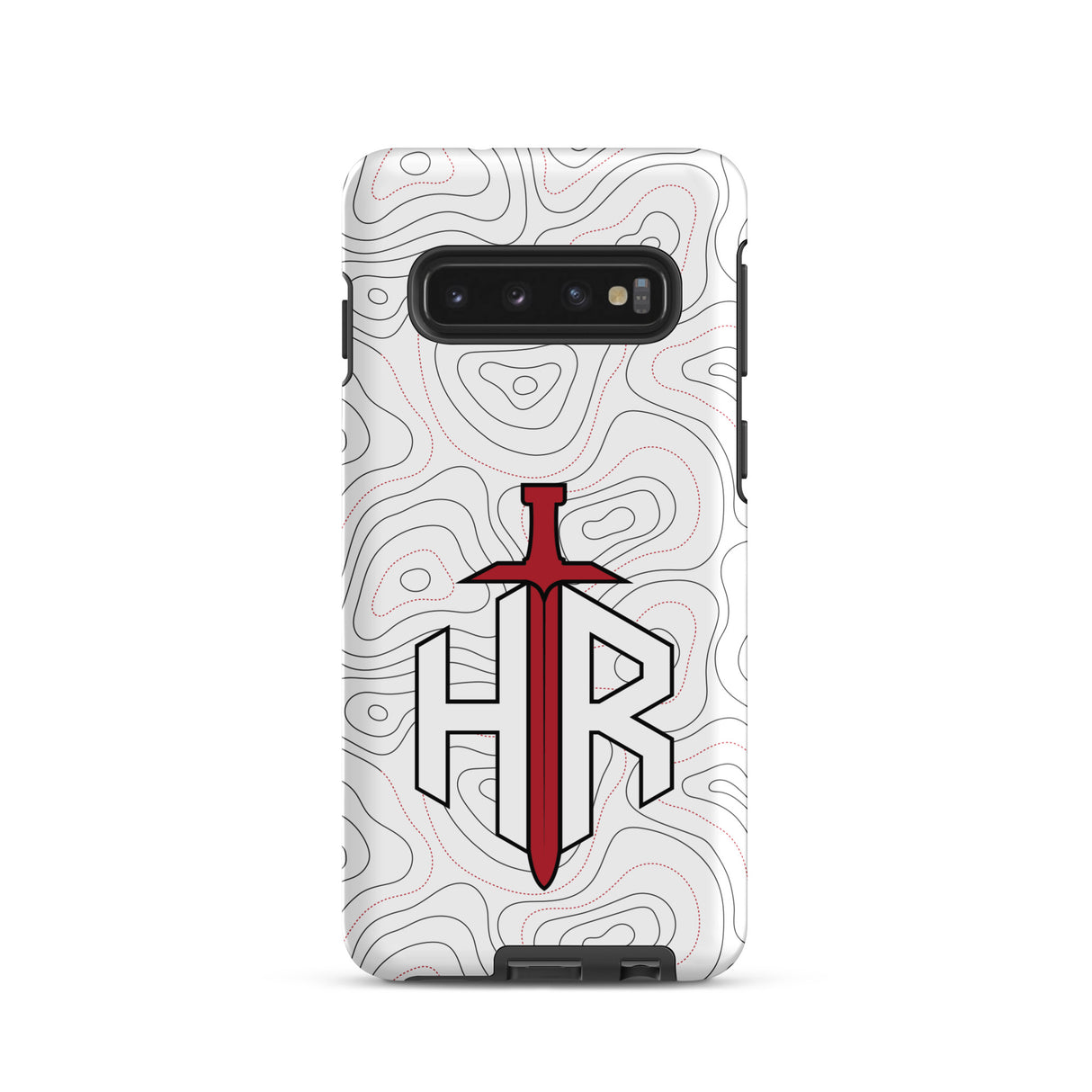 HRTI White-on-White Tough Case for Samsung® – Glossy — alternate view 3