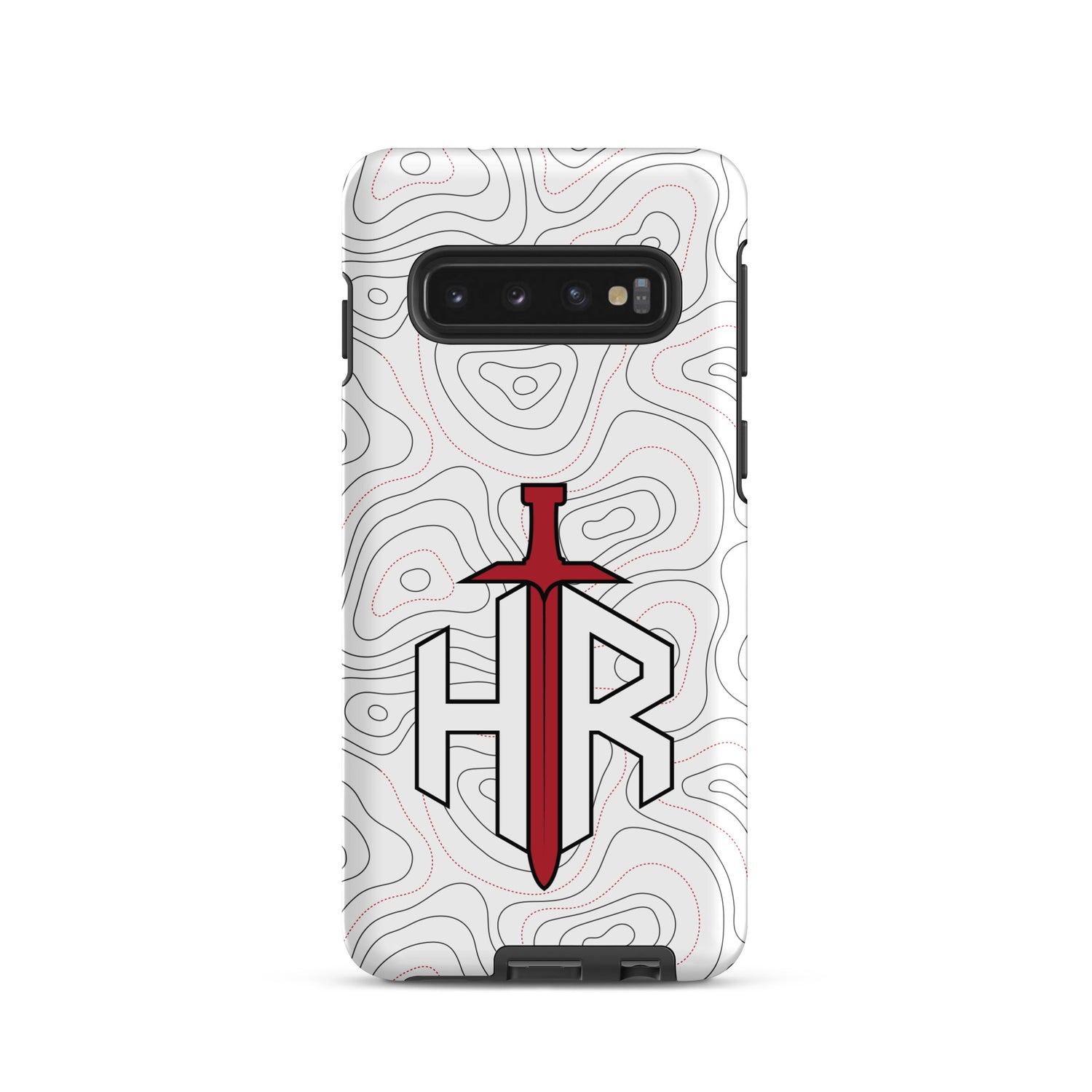 HRTI White-on-White Tough Case for Samsung® – Glossy — alternate view 3
