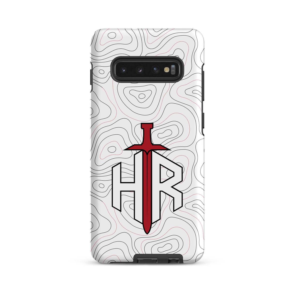 HRTI White-on-White Tough Case for Samsung® – Glossy — alternate view 7