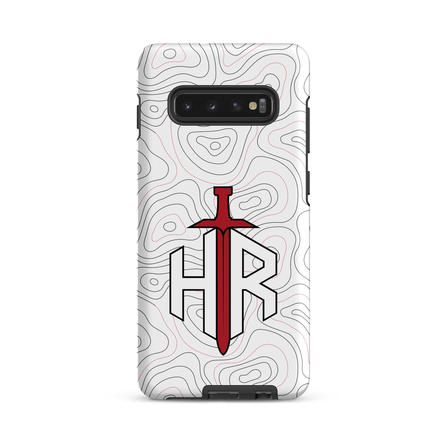 HRTI White-on-White Tough Case for Samsung® – Glossy — alternate view 7