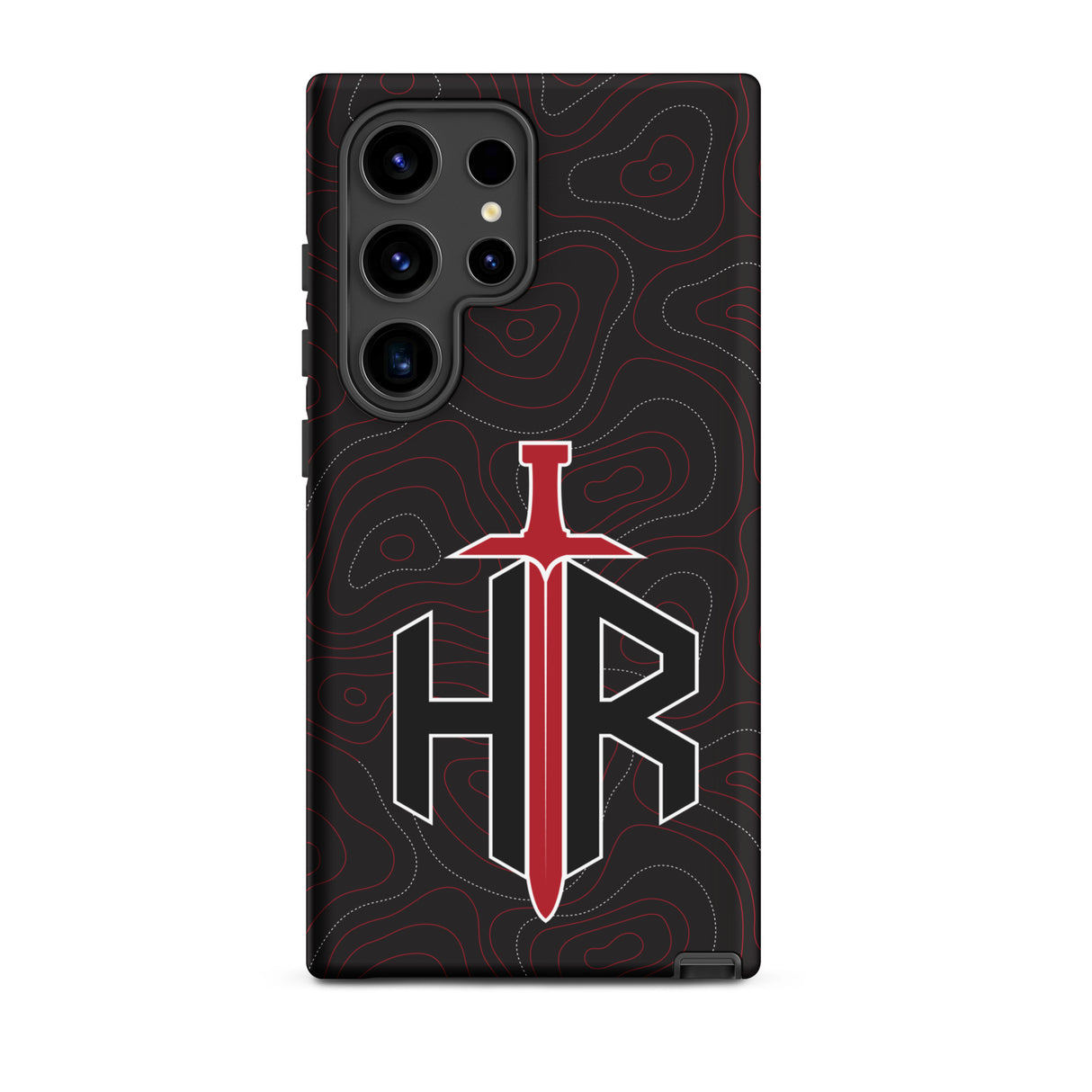 HRTI Black-on-Black Tough Case for Samsung® – Glossy