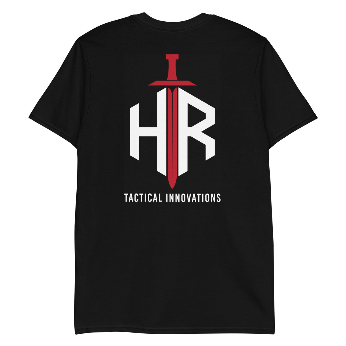HRTI Basic Short-Sleeve Unisex T-Shirt – Black — alternate view 2