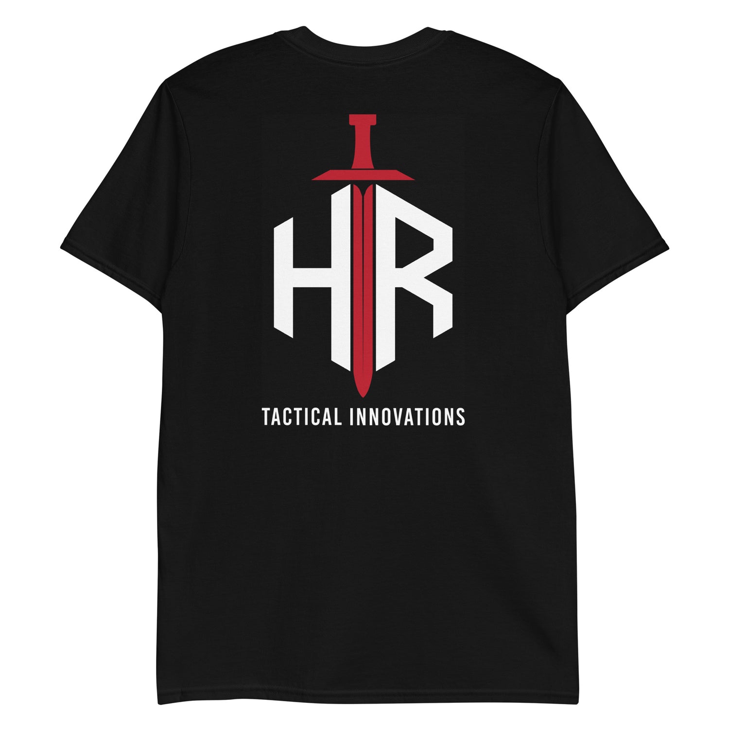 HRTI Basic Short-Sleeve Unisex T-Shirt – Black — alternate view 2