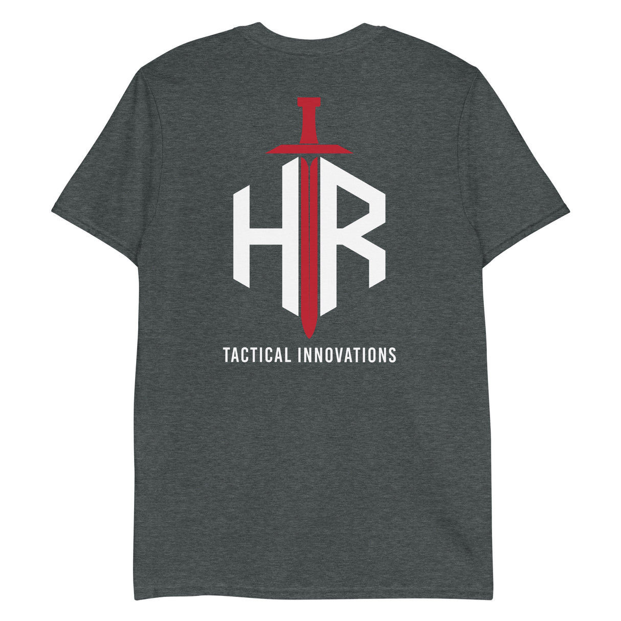 HRTI Basic Short-Sleeve Unisex T-Shirt – Black — alternate view 6