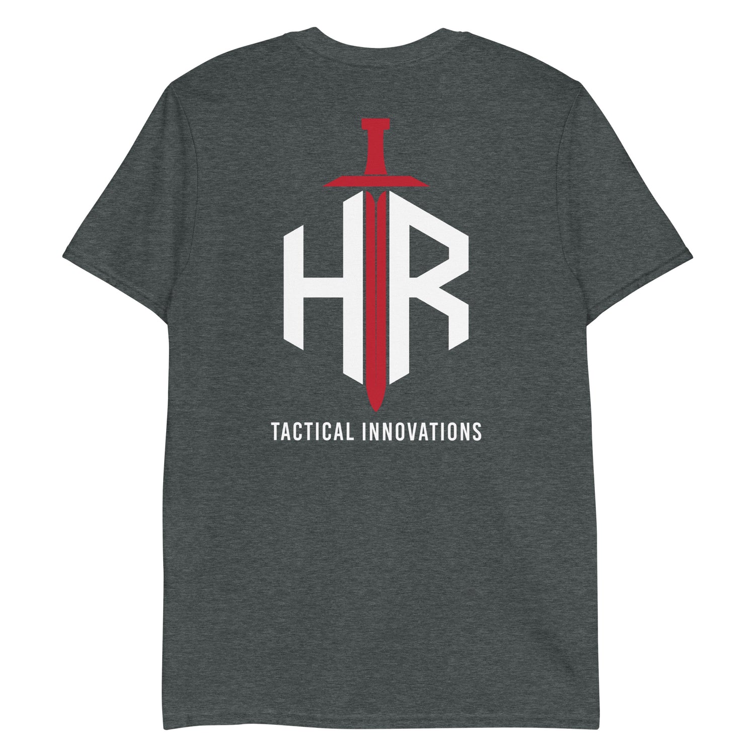 HRTI Basic Short-Sleeve Unisex T-Shirt – Black — alternate view 6