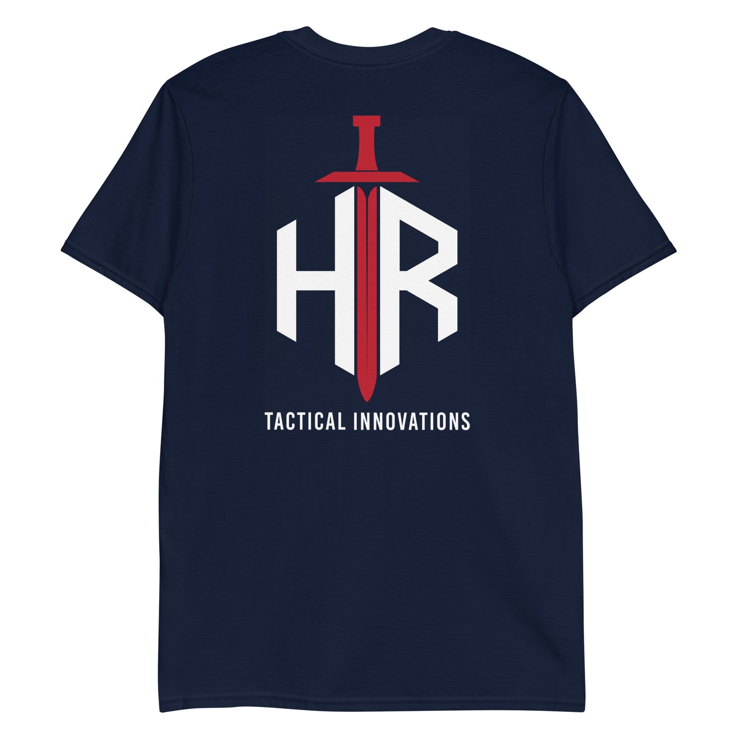 HRTI Basic Short-Sleeve Unisex T-Shirt – Black — alternate view 4